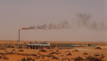Instalación de la petrolera Aramco en Arabia Saudí.