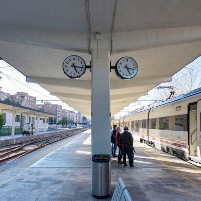 Estación del ferrocarril en Jaén.