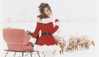 Mariah Carey en 'All I Want for Christmas Is You'.