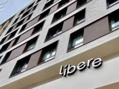 Edificio de apartamentos de Líbere en Vitoria.