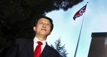 El exembajador de Corea del Norte en Madrid, Kim Hyok-chol.  