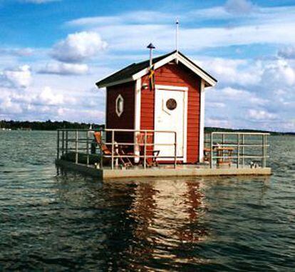 Utter Inn, en el lago Mälaren, Suecia.