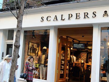 Tienda de Scalpers en Carnaby Street (Londres).