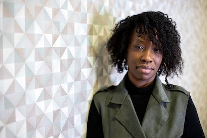Janice McAfee, este miércoles en Málaga. 