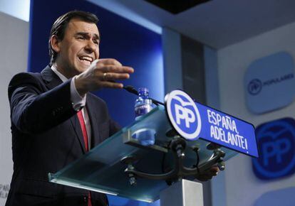 Fernando Mart&iacute;nez Ma&iacute;llo, coordinador del PP. 