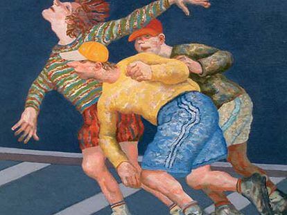 <i> Patinadores, </i>de Manuel Alcorlo.