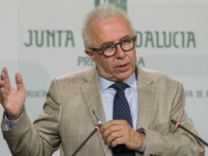 El consejero de Econom&iacute;a andaluz, Jos&eacute; S&aacute;nchez Maldonado.