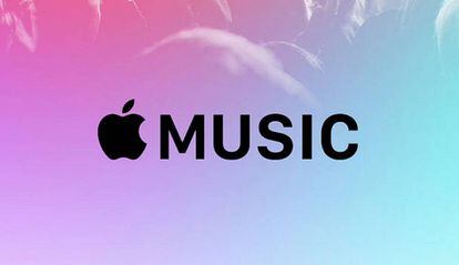 Logo Apple Music con fondo color