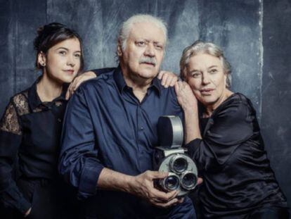Mar Ulldemolins, Mario Gas y Serena Vergano, protagonistas de la  obra 'Maestro Fellini'.