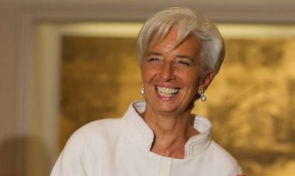 Christine Lagarde, directora gerente del FMI