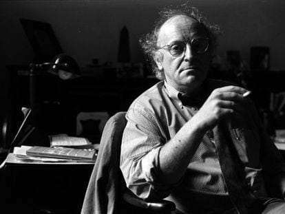 Joseph Brodsky, en su apartamento de Nueva York en 1991.