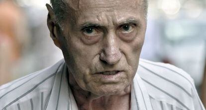 Alexandru Visinescu, de 87 años, en Bucarest, el 3 de septiembre.