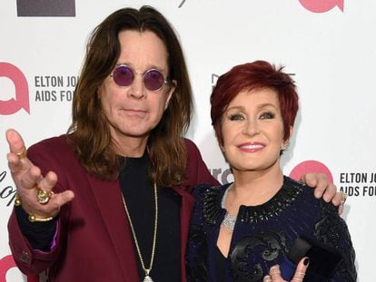 Ozzy y Sharon Osbourne, en 2015. 