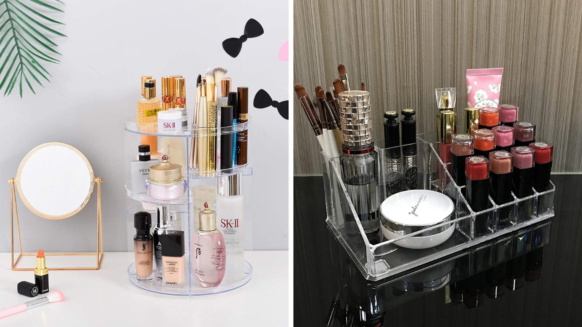  Cinco organizadores de maquillaje ideales para tener todos