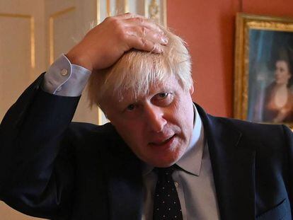 Boris Johnson, el pasado 3 de septiembre, en Downing Street.
