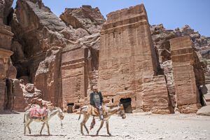 Ruinas de Petra, en Jordania.