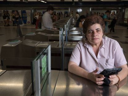 Olga Díaz Gil, jefa de sector de la estación de Moncloa.