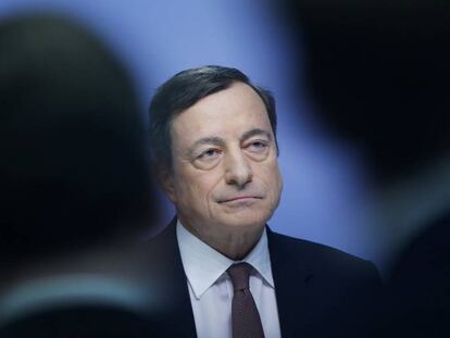 El presidente del Banco central Europeo, Mario Draghi