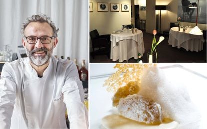La Osteria Francescana, situada en Módena, Italia, es el mejor restaurante del mundo. Se puede degustar los platos del chef Massimo Bottura a partir de 180 euros. <a href="http://www.osteriafrancescana.it/index.php">http://www.osteriafrancescana.it/index.php</a>