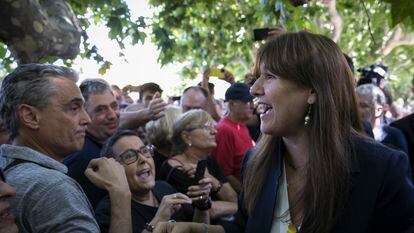 28/07/2022 En la imagen, la Presidenta del Parlament de Cataluña Laura Borràs antes de ser suspendida. Foto: Massimiliano Minocri