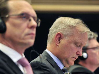 Olli Rehn, comisario europeo de Asuntos Econ&oacute;micos y Monetarios.
