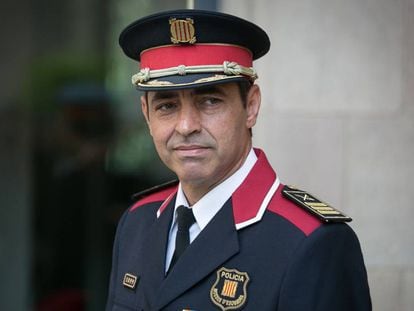 El mayor de los Mossos, Josep Lluís Trapero.