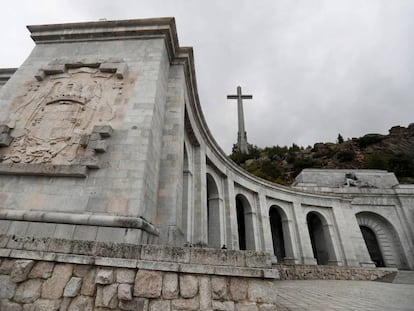 Vista del Valle de los Caídos tras la exhumación de Franco.