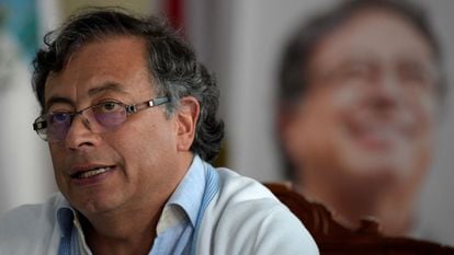 Gustavo Petro, presidential candidate in Colombia, on April 5 in Bogotá.