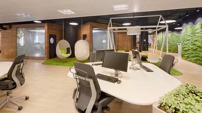 Oficina de CBRE en Madrid.