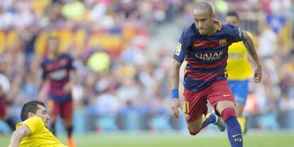 Neymar en el partido entre FC Barcelona y Las Palmas.