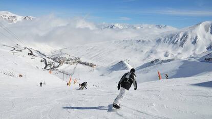 La pista de Grandvalira (Andorra).