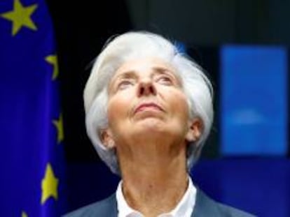 Christine Lagarde, presidenta del BCE.