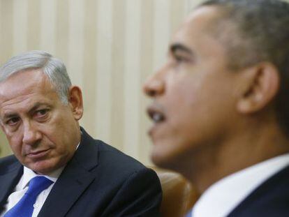  Netanyahu y Obama, en la Casa Blanca en 2013. 