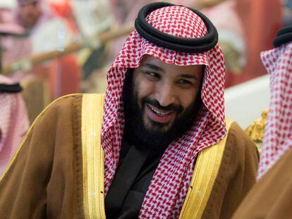 El pr&iacute;ncipe heredero de Arabia Saud&iacute;, Mohammed bin Salman, en Riad. 