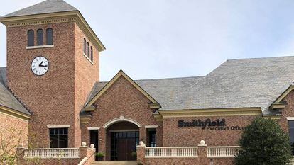 Sede central de Smithfield Foods en Smithfield, Virginia (Estados Unidos). 
