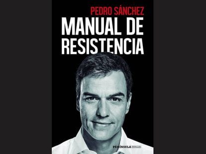 La portada de 'Manual de Resistencia", el libro de Pedro Sánchez.