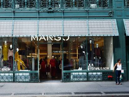 Tienda de Mango en el Soho, Nueva York, la única que el grupo textil tiene en EE UU.