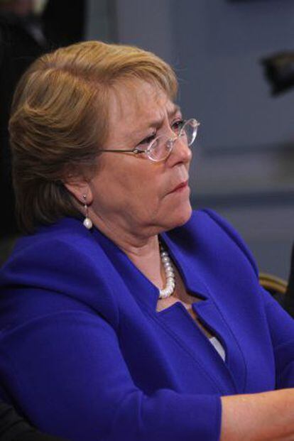 La presidenta de Chile, Michelle Bachelet.