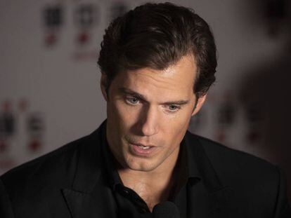 Henry Cavill, en la presentación de la película 'Mission: Impossible: Fallout' en China.