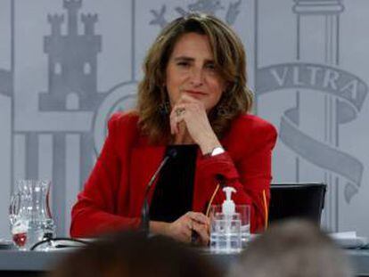Teresa Ribera, vicepresidenta para la Transición Ecológica.
 
 
 