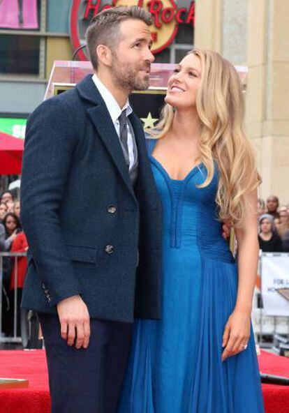 Ryan Reynolds y Blake Lively, en Los Ángeles.