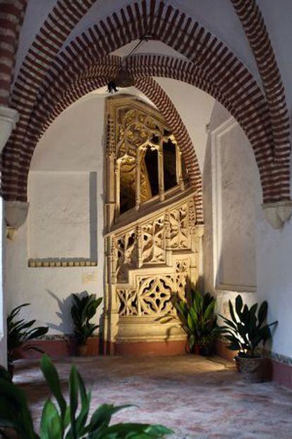 Interior del monestir de Sant Jeroni de Cotalba.