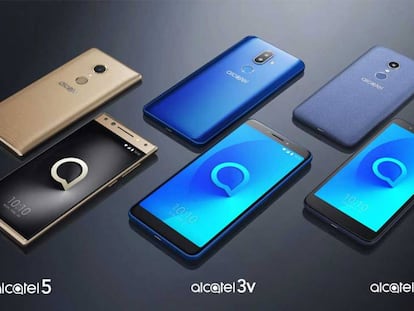 CES 2018: Nuevos móviles Alcatel 5, Alcatel 3V y Alcatel 1X