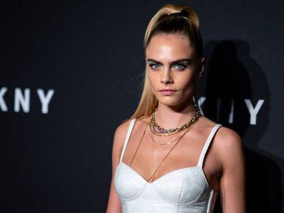 Cara Delevingne, en una fiesta celebrada el 9 de septiembre en Nueva York.