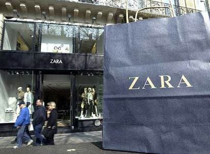 Una tienda de la cadena Zara, el buque insignia del grupo Inditex.