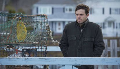 Casey Affleck, en una escena de 'Manchester frente al mar'.