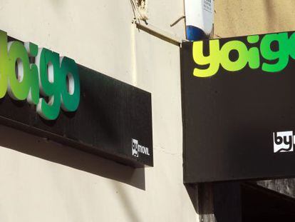 Una tienda Yoigo