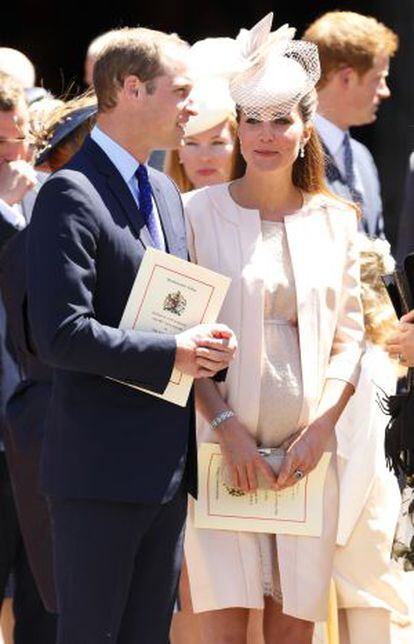 Guillermo de Inglaterra y Kate Middleton.