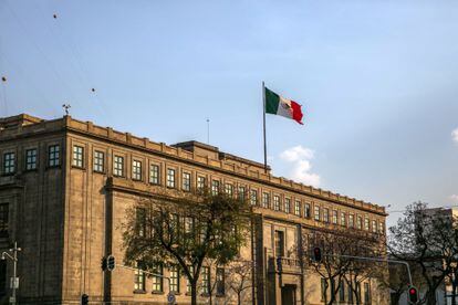 La sede de la Suprema Corte de Justicia de la Nación, en el Centro Histórico de la Ciudad de México.