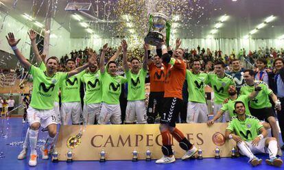 El Inter Movistar se consagra campeón de la Copa frente al Santa Coloma. 